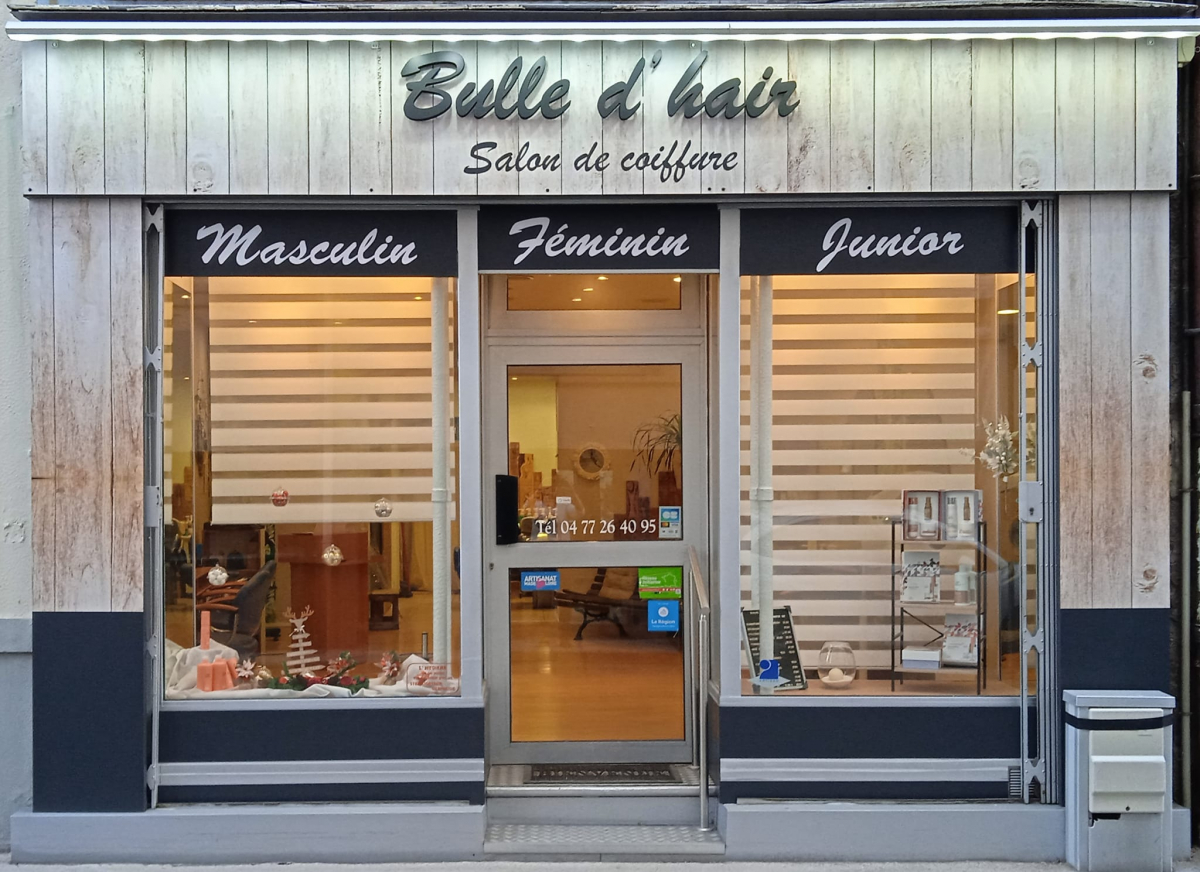 Coiffeuse, Feurs, Bulle d'Hair